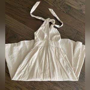 Petal & pup halterneck midi dress